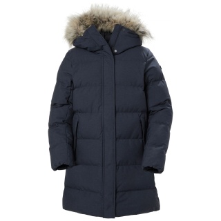 Helly Hansen Winter-Steppmantel Blossom Puffy Winter Parka (warm, wasserabweisend) navyblau Damen