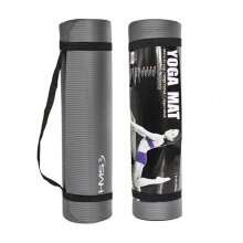 HMS Fitness YM03 Fitness-/Yogamatte grau 176,5x58x1cm