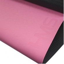 HMS Fitness YM06 Fitness-/Yogamatte Premium schwarz/pink 180x60x0,8cm