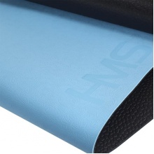 HMS Fitness YM06 Fitness-/Yogamatte Premium blau/schwarz 180x60x0,8cm