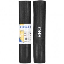 HMS Fitness Yogamatte YM02 One (173x61x0,6cm) schwarz - 1 Stück