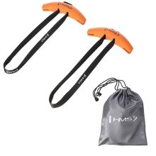 HMS Einhandgriffe Dynamische Set UWC22 schwarz/orange