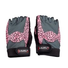 HMS Fitness Handschuhe RST03 pink/grau