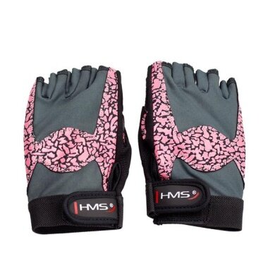 HMS Fitness Handschuhe RST03 pink/grau