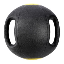 HMS Fitness Medizinball NKU10 mit Griffen 10kg schwarz