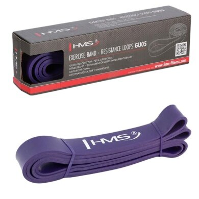 HMS Fitness Widerstandsband GU05 (2080x32x4,5mm) violett - 1 Stück