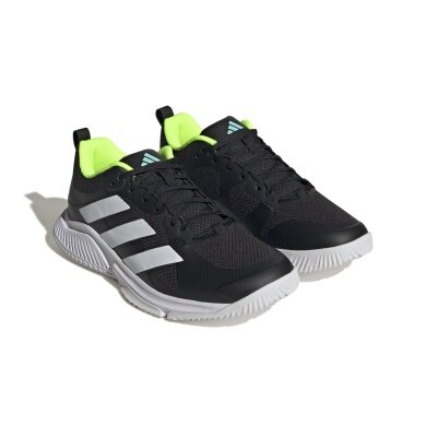 adidas Hallen-Indoorschuhe Court Team Bounce 2 schwarz/weiss Damen