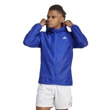 adidas Lauf-Trainingsjacke Adizero WIND.RDY (schmall, atmungsaktiv, reflektierende Details) blau Herren