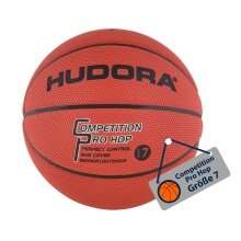 Hudora Basketball Competition Pro Hop (Größe 7) braun