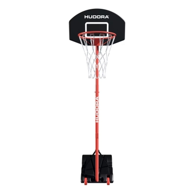 Hudora Basketballständer Start 205 (höhenverstellbar/fester Stand/Sicher/langlebig) - 165cm-205cm