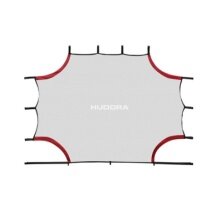 Hudora Fussball-Zielschusswand rot - 2,13m x 1,52m