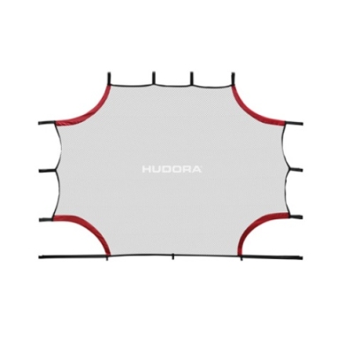 Hudora Fussball-Zielschusswand rot - 2,13m x 1,52m