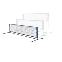 Hudora Netz Tennis/Badminton/Federball höhenverstellbar - Breite 3 Meter