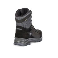 Hanwag Winter-Wanderschuhe Banks Winter GTX (Nubukleder, wasserdicht) schwarz/asphaltgrau Herren