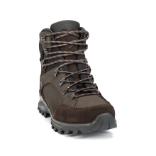 Hanwag Wanderschuhe Banks GTX (Nubukleder, wasserdicht) moccabraun/asphaltgrau Herren