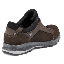 Hanwag Wanderschuhe Banks Low GTX (Nubuk-und Veloursleder, wasserdicht) moccabraun Herren