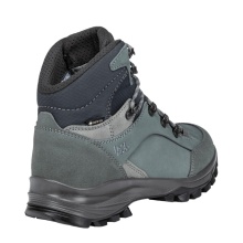 Hanwag Wanderschuhe Banks Lady GTX (Nubukleder, wasserdicht) grün/fossilgrau Damen