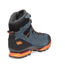 Hanwag Wander-Trekkingschuhe Makra Trek GTX (Veloursleder, wasserdicht) blau/orange Herren