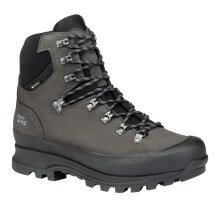 Hanwag Wanderschuhe Nazcat II GTX (Nubukleder, wasserdicht, Trekking) asphaltgrau/schwarz Herren