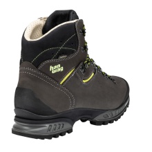 Hanwag Wanderschuhe Tatra II GTX (Nubukleder, wasserdicht) asphaltgrau/gelb Herren