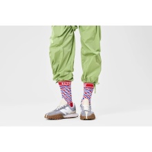 Happy Socks Tagessocke Crew Elton John Striped rot - 1 Paar