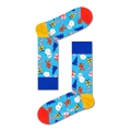 Happy Socks Tagessocke Crew Bring it On (Weihnachten) hellblau - 1 Paar