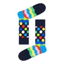 Happy Socks Tagessocke Crew Easter Wave (Ostern) bunt - 1 Paar