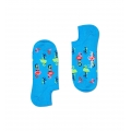 Happy Socks Tagessocke No Show Sneaker Flamingo blau - 1 Paar