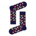 Happy Socks Tagessocke Crew Eiscream (Eistüte) navyblau - 1 Paar