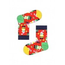 Happy Socks Tagessocke Kids Santa (Weihnachtsmann) rot 1er Boys/Girls