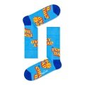 Happy Socks Tagessocke Crew Number One Dad hellblau - 1 Paar