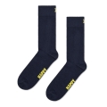 Happy Socks Tagessocke Crew Solid navyblau - 1 Paar