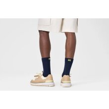 Happy Socks Tagessocke Crew Solid navyblau - 1 Paar