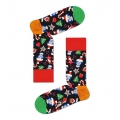 Happy Socks Tagessocke Crew Santa - Cats&Hats bunt 1er