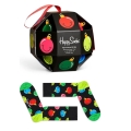 Happy Socks Tagessocke Crew Bauble Gift Box schwarz <b>Geschenkbox </b> - 1 Paar