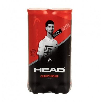 Head Tennisbälle Championship Novak Dose 2x4er Bi-Pack