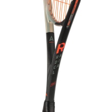 Head Squashschläger Radical 120 SB #22 (120g/ausgewogen/Slimbody) schwarz/silber - besaitet -