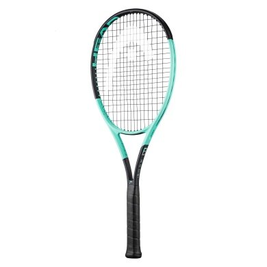 Head Tennisschläger Boom MP 100in/295g/Turnier 2024 schwarz/türkis - unbesaitet -