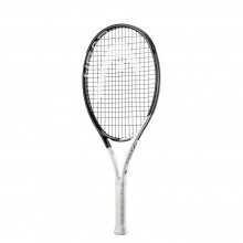 Head Kinder-Tennisschläger Speed JR 25in (9-12 Jahre) weiss/schwarz - besaitet -