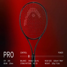 Head Tennisschläger Prestige Pro #21 98in/320g/Turnier - besaitet -