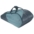 Head Tennis-Racketbag Tour Racquet Bag XL (Schlägertasche, 3 Hauptfächer) cyanblau 12er