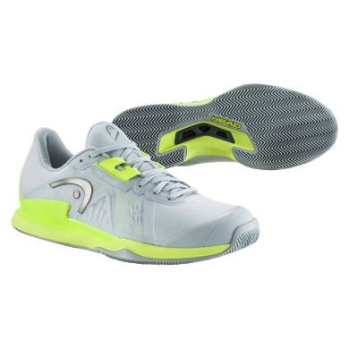 Head Tennisschuhe Sprint Pro 3.5 Clay/Sandplatz hellgrau Herren