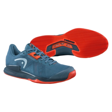 Head Tennisschuhe Sprint Pro 3.5 Clay/Sandplatz blaugrau Herren