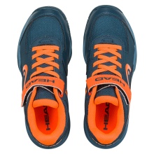 Head Tennisschuhe Sprint Velcro 3.0 (Klett) Allcourt dunkelblau/orange Kleinkinder