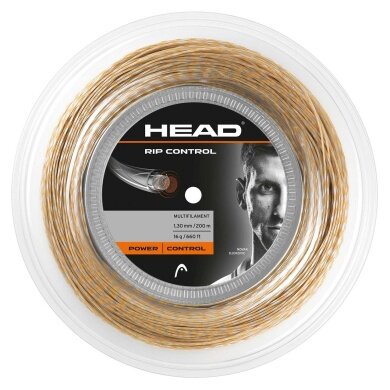 Head Tennissaite Rip Control (Kontrolle+Armschonung) beige 200m Rolle