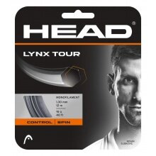 Head Tennissaite Lynx Tour (Kontrolle+Spin) grau 12m Set