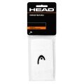 Head Schweissband Handgelenk Jumbo Logo weiss - 2 Stück