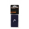 Head Schweissband Handgelenk Jumbo Logo navy - 2 Stück