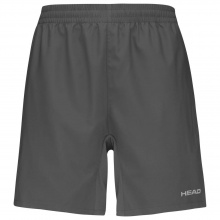 Head Tennishose Short Club kurz anthrazitgrau Herren