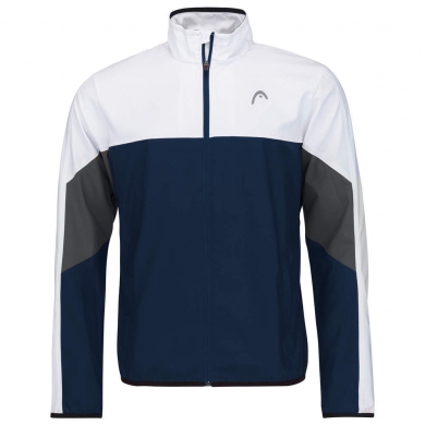 Head Trainingsjacke Tennis Club (modern, sportlich) dunkelblau/weiss Herren